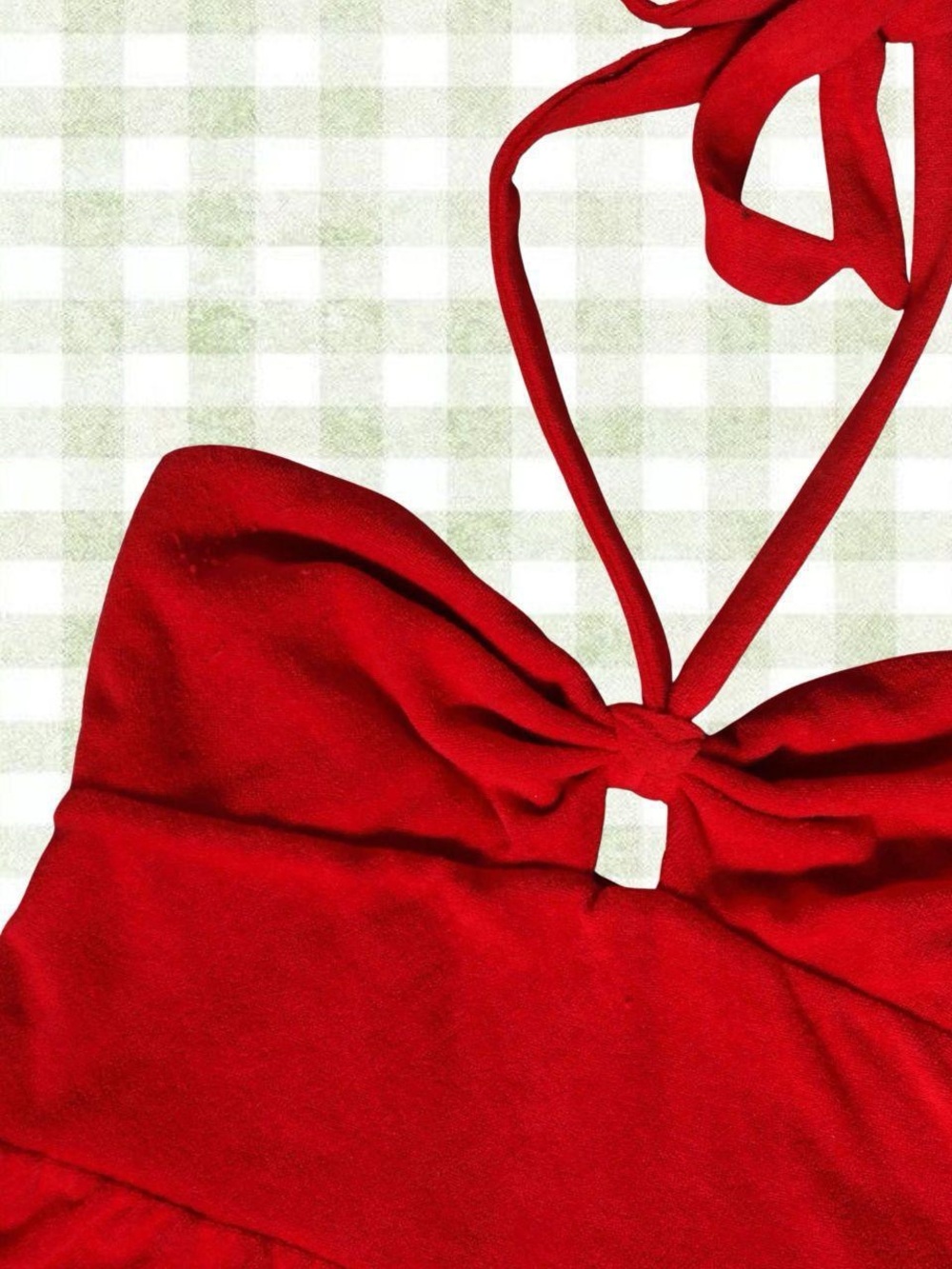 Red romper - Picture 2 of 6